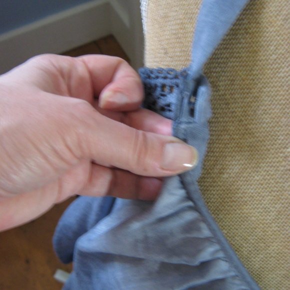 Blue Fresh FX Cold Shoulder Blouse - Picture 6 of 6